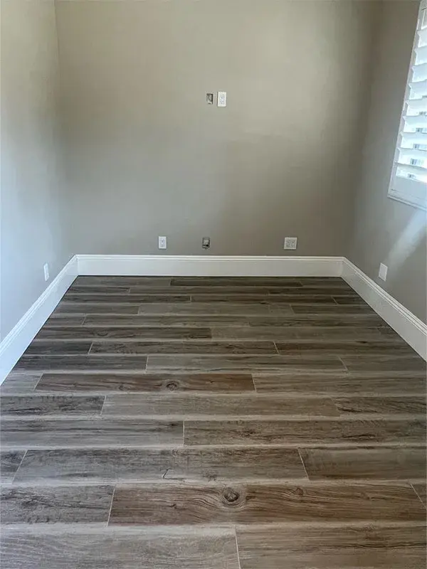 Living Space project by Barron's Flooring & Home in Jackson, CA featuring Surface Art Wood-look tile planks